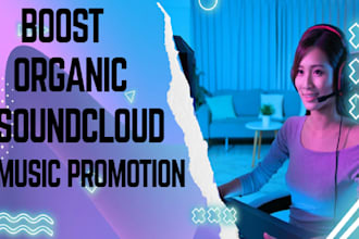 organic soundcloud music promotion to boost your track