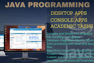 develop database and data driven desktop applications