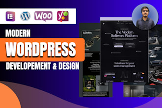 create a dynamic wordpress website or ecommerce store