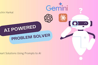 solve your problems using chatgpt, gemini, claude, and ai tools