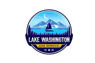 design elegant northwest natural beauty logo