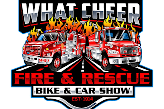 design a professional fire station logo