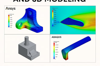 do cfd and fea of aerospace and mechanical projects using ansys