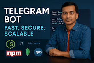 build a custom telegram bot
