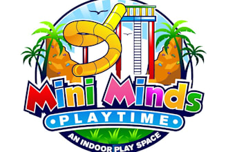 design unique playground logo