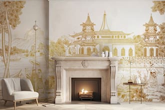 design the  wallpaper print, or mural for your space