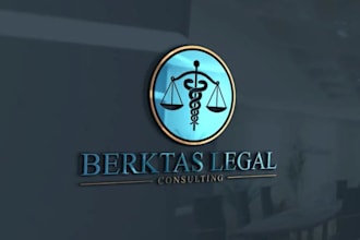 design professional logo for attorney, legal and law firm