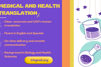 provide expert medical and life sciences translation