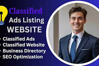 create a classified website business directory ad posting wordpress listing site
