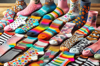 create your unique socks design for your brand