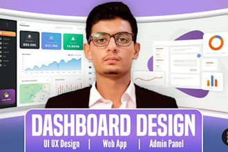 design dashboard, web app, CRM, admin panel, UI UX design