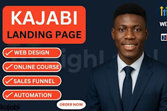 design kajabi, clickfunnels, gohighlevel, leadpages expert,