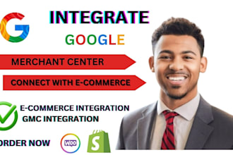 integrate your shopify  store with woocommerce with google merchant center