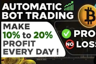 develop a passive daily income guaranteed trading bot, crypto bot