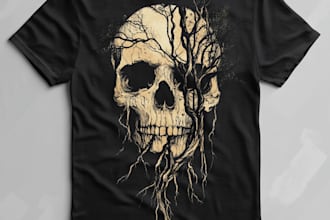 draw a custom gym fitness workout t shirt for you