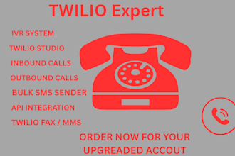 create a verified upgraded twilio account for sip trunk, bulk sms, did numbers