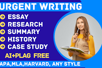 do essay writing, research, report paper ,case study analysis