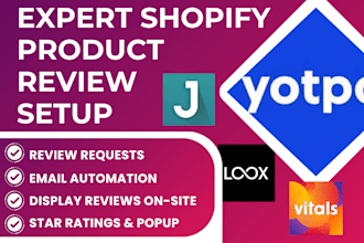 import shopify product reviews loox judgeme vitals yotpo tydal rivyo ali reviews