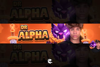 design a professional brawl stars banner for youtube