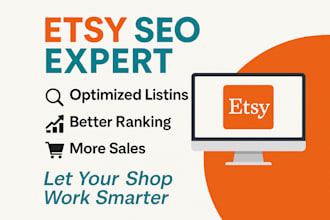 do etsy SEO 13 tags title description and keyword research