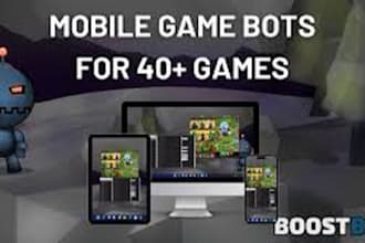 develop mmorpg bot,anticheated bot,game bot automation bot farm bot grinding bot