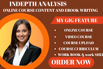 craft high converting course content  ebooks for udemy thinkific teachable