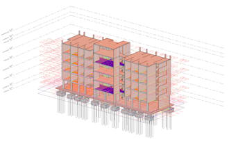 perform structure for 3d design and schematic drawings