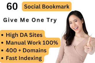 make social bookmark backlinks