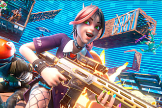 creative uefn fortnite map, fantasy map fortnite environment pakour map tycoon