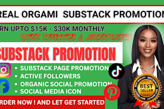 do organic substack promotion, substack page link promotion to active audience