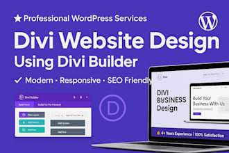be divi expert for wordpress divi website, divi theme and divi builder