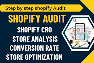 do shopify store cro audit identify key areas for improvement and redesign plan