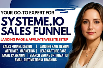 do systeme io sales funnel, affiliate marketing website, systeme io landing page