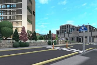 create roblox full game creation, game map, roblox game development