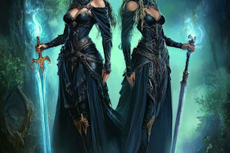 do your fantasy, dnd character or creature for you