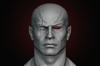 create sculpt 3d model object,3d helmet, for 3d printing in zbrush and blender