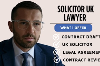 be your UK solicitor, document review, contract drafting, demand letter