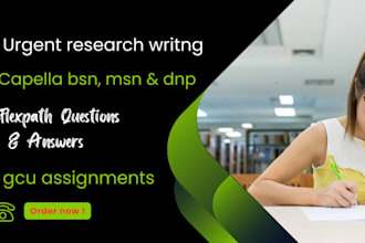 do urgent bsn, msn and dnp nursing capella research writing in one billing cycle