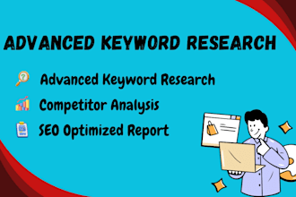 do keyword research and competitor analysis with low competition terms