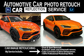 do car image retouch and enhance your car photos to perfection