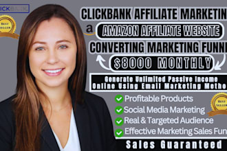 build clickbank landing page, affiliate marketing sales funnel