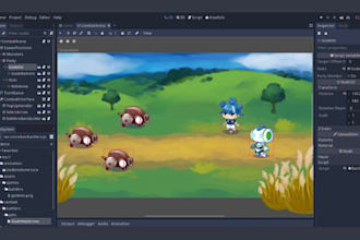 develop, code  a fully functional  2d and 3d mobile game with godot engine