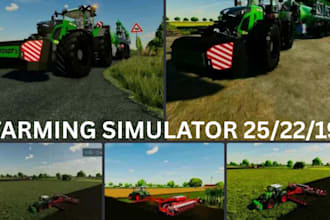do custom mods for farming simulator 19,22,25 and farm sim server setup