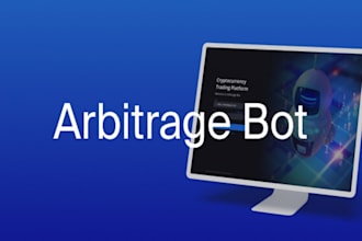 develop dex arbitrage bot, dex crypto bot,  telegram bot