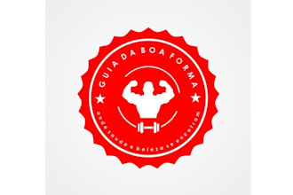 design powerful exclusive fitness blog logo