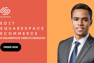 do squarespace website, blog design redesign, squarespace redesign expert