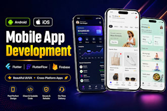 mobile app development with flutterflow as flutter developer