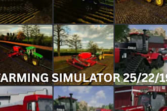 do custom mods, maps for farming simulator 19,22,25 and farm sim server