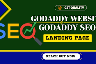 design godaddy website redesign godaddy landing page sales page godaddy seo