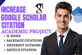 write article increase google scholar citations for research journal publication